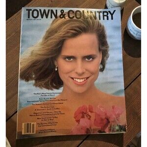 Town & Country Magazine March 1987 Lacey Ford Williams Cover